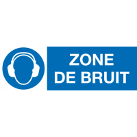 Panneau Zone de bruit
