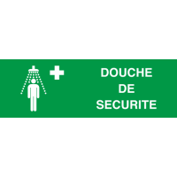 Panneau Douche de sécurité 2
