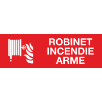 Panneau Robinet incendie armé