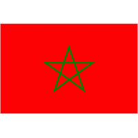 Autocollant Drapeau Maroc