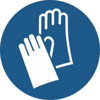 M009- ISO 7010 - Panneau Gants de protection obligatoires