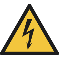 W012- ISO 7010 - Panneau Danger, Électricité