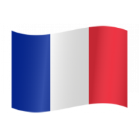 Autocollant Drapeau français 2