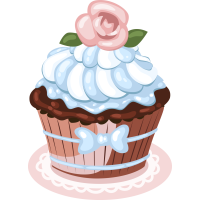 Autocollant Cup Cake 4