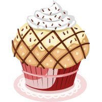 Autocollant Cup Cake 5