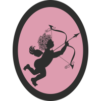 Autocollant Fashion Ange