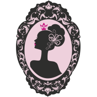 Autocollant Fashion Femme Couronne