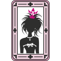 Autocollant Fashion Femme Couronne 5