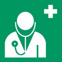 Autocollant Signalisation Personnel Soignant