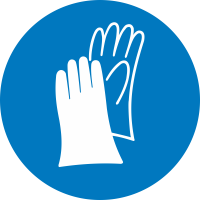 Autocollant Obligation Protection Mains
