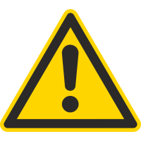 Autocollant Danger Général