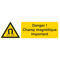 Autocollant Champ Magnétique Important 1