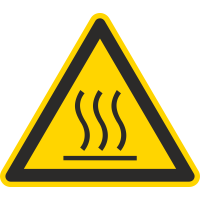 Autocollant Danger Haute Température