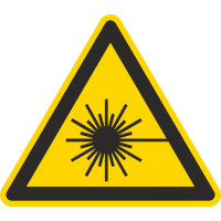 Autocollant Danger Rayonnement Laser