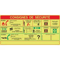 Autocollant Consigne De Sécurité Générale 2