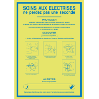 Autocollant Consigne De Sécurité Electrocution 2