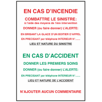 Autocollant Consigne De Sécurité