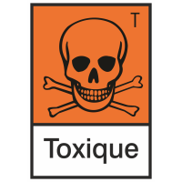 Autocollant Produit Dangereux Toxique