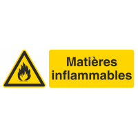 Autocollant Produit Dangereux Inflammables