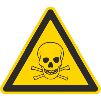 Autocollant Matières Toxiques
