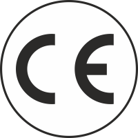 Autocollant Logo Ce Rond