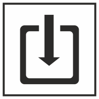 Autocollant Information Entrée