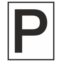 Autocollant Information Parking