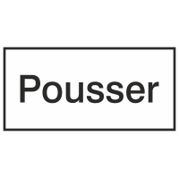 Autocollant Information Pousser