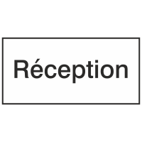 Autocollant Information Réception