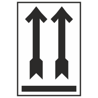 Autocollant Emballage Indication Côté Supérieur