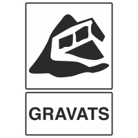 Autocollant Recyclage Gravats