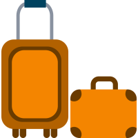 Autocollant Métier Voyage Bagage