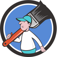 Autocollant Métier Travaux Publics Peintre 2 1