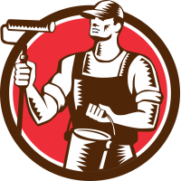 Autocollant Métier Travaux Publics Peintre 3