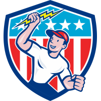 Autocollant Métier Travaux Publics Electricien 4