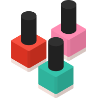 Autocollant Métier Esthétique Vernis