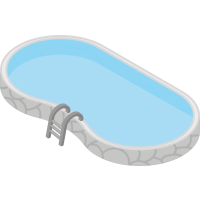 Autocollant Métier Travaux Publics Piscine 3