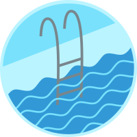 Autocollant Métier Travaux Publics Piscine 4