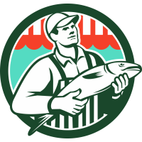 Autocollant Métier Commerçant Poissonnier 2