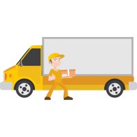Autocollant Métier Tranport Livraison 4