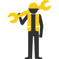 Autocollant Métier Mécanique Garage 3