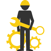 Autocollant Métier Mécanique Garage 5