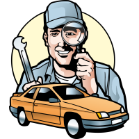 Autocollant Métier Mécanique Garage 6