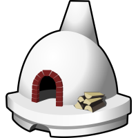 Autocollant Four à Pizza