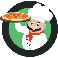 Autocollant Pizza Chef 5