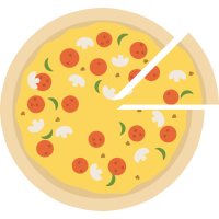Autocollant Pizza 9