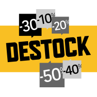 Autocollant Soldes Destock 2