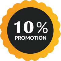 Autocollant Soldes 10% De Promotion