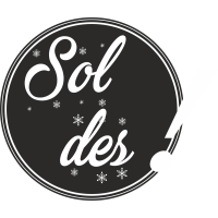 Autocollant Soldes Flocons 1