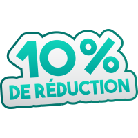 Autocollant Soldes 10% De Réduction